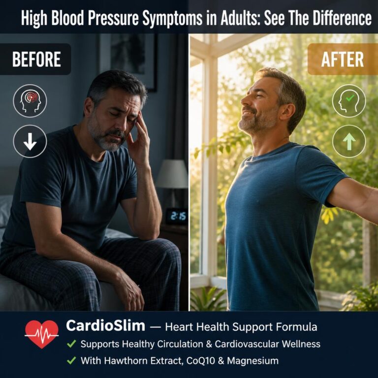 High blood pressure symptoms in adults